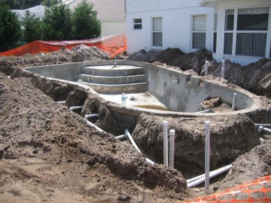 Plumbing installed