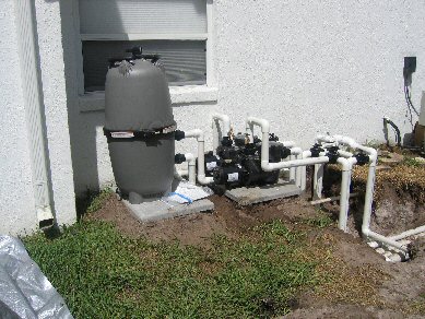 Plumbing installed